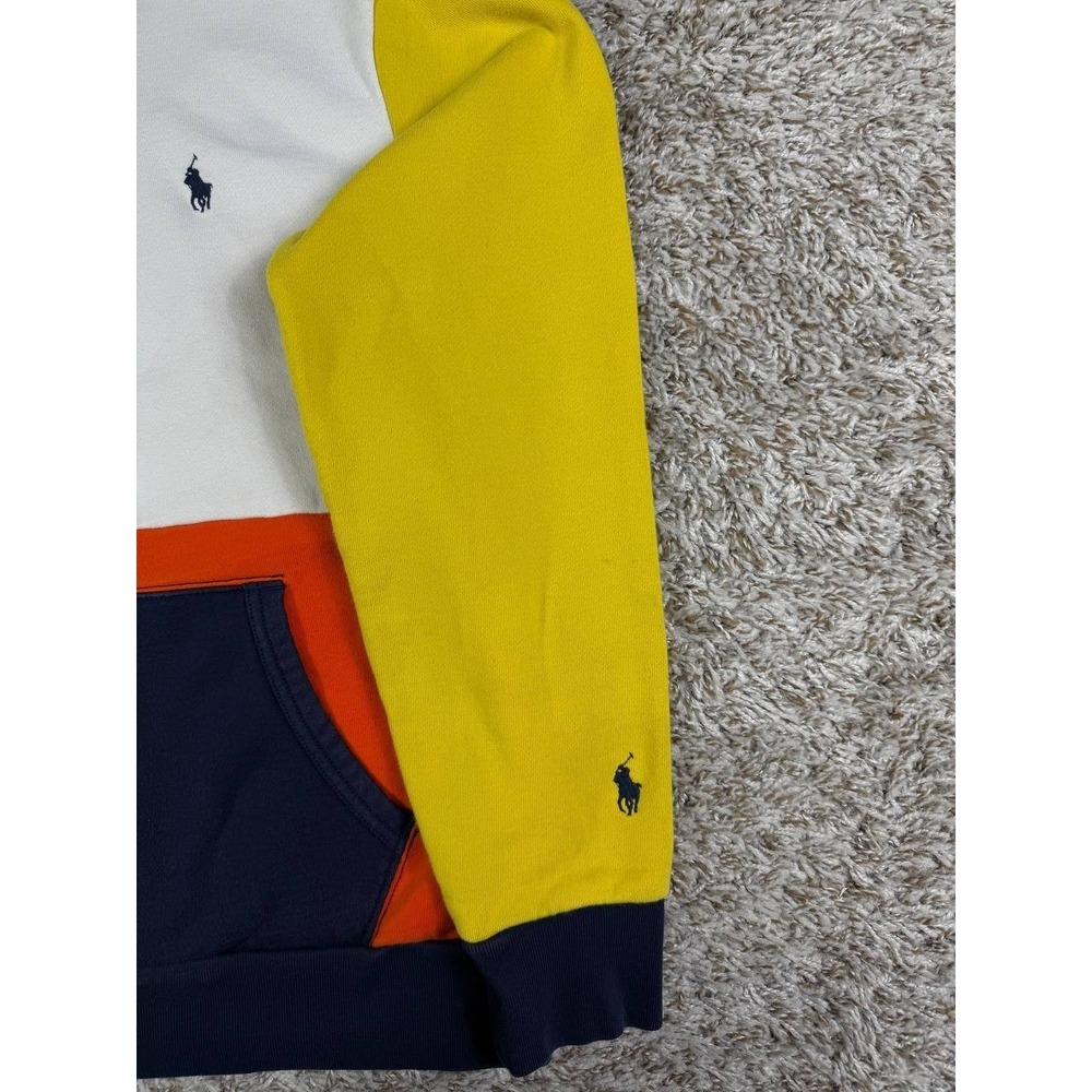 Polo Ralph Lauren Colorblock Fleece Pullover Hoodie Men's Size Medium - Picture 5 of 15